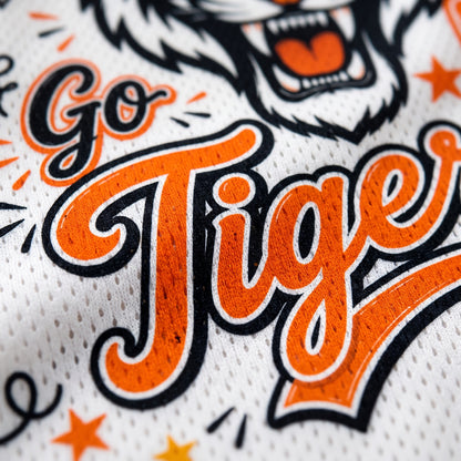 ChaoticClub Mascot Preppy Team Game Day Mesh Jersey