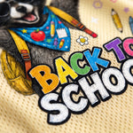 ChaoticClub Back to School Raccoon Mesh Jersey