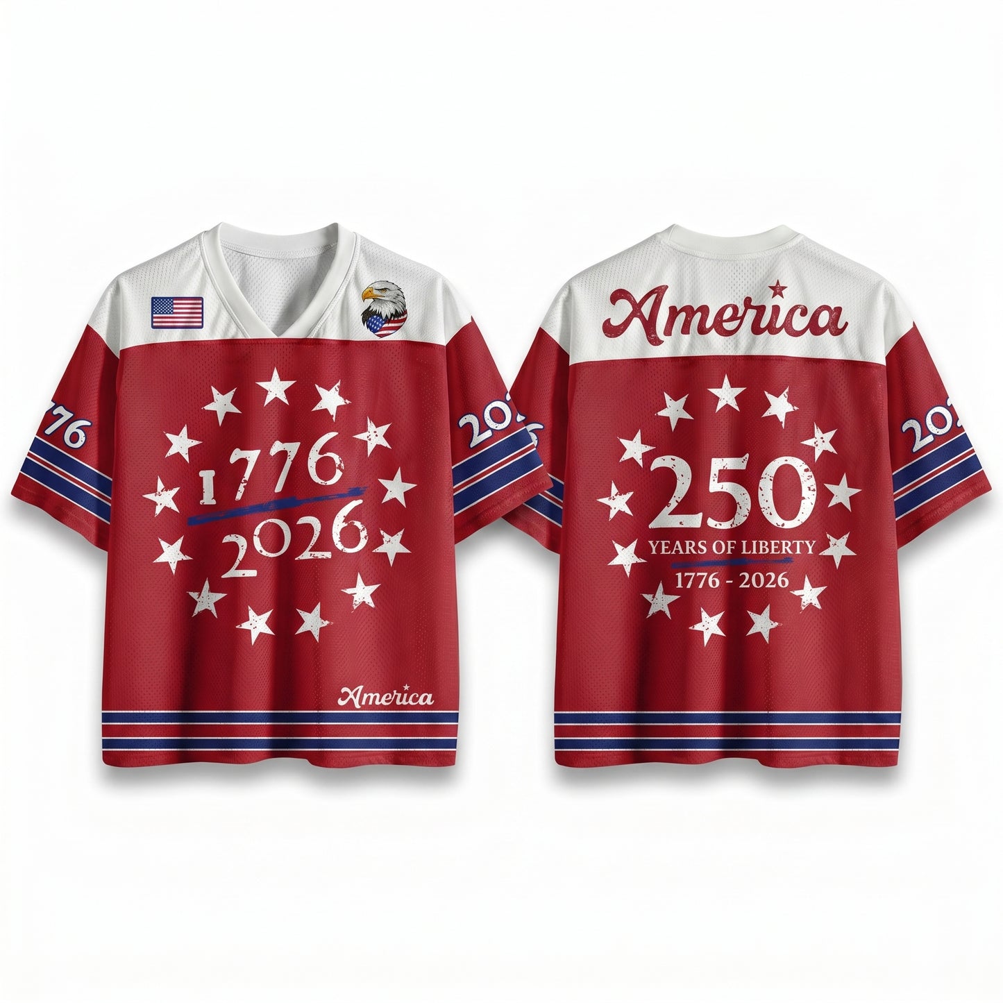 ChaoticClub USA 250th Anniversary Mesh Jersey