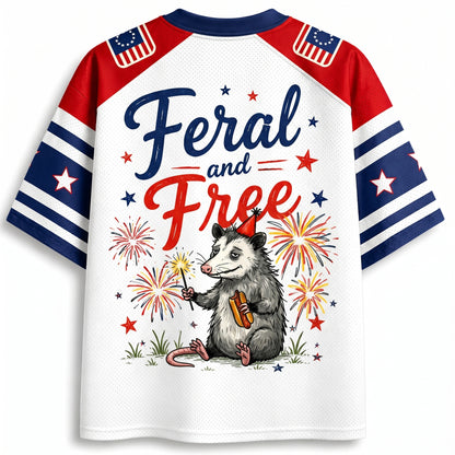 Chaotic Club Here For Hot Dogs & Chaos Possum Mesh Jersey