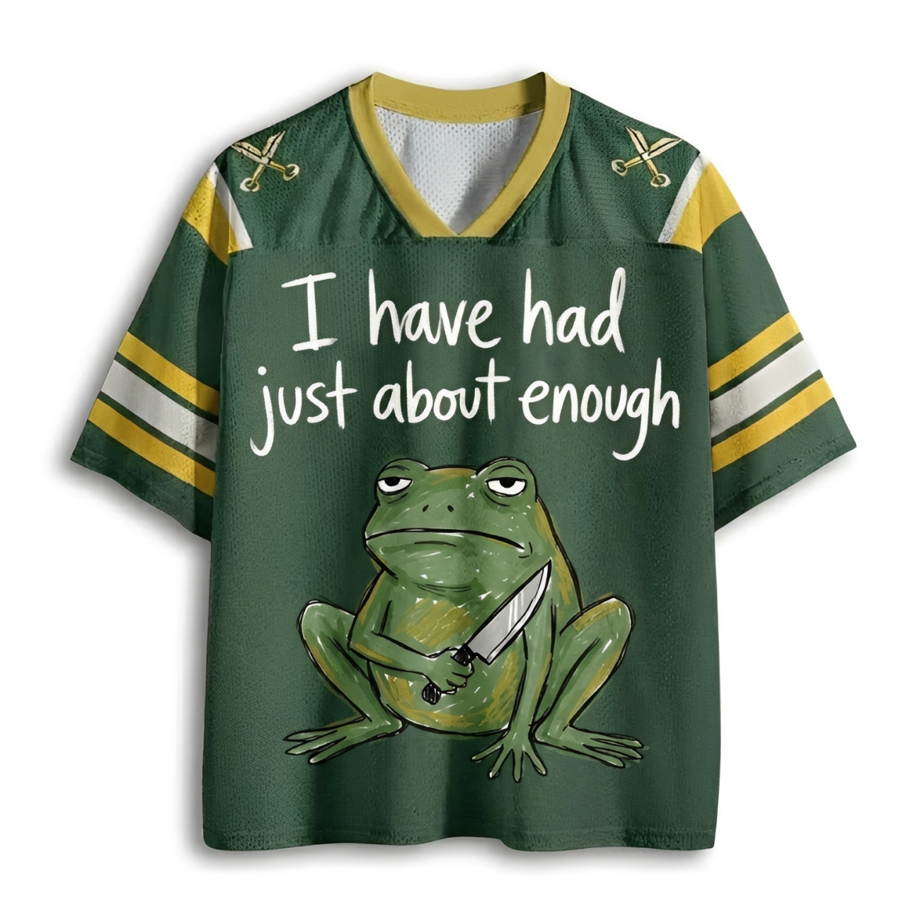 ChaoticClub I’ve Had Enough Frog Mesh Jersey