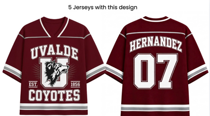 Chaotic Club UVALDE COYOTES Mesh Jersey