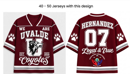 Chaotic Club UVALDE COYOTES Mesh Jersey