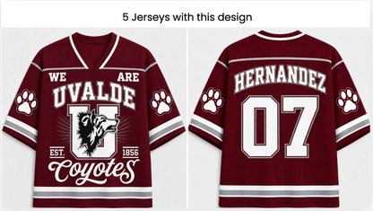 Chaotic Club UVALDE COYOTES Mesh Jersey