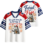 Chaotic Club Here For Hot Dogs & Chaos Possum Mesh Jersey