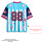 ChaoticClub Striped Feral Raccoon Mesh Jersey
