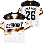 ChaoticClub Germany Soccer Personalized Mesh Jersey