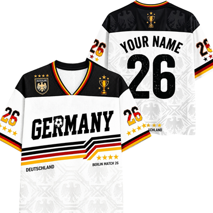 ChaoticClub Germany Soccer Personalized Mesh Jersey