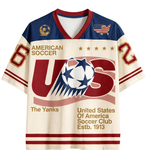ChaoticClub 1913 United States Soccer 90s Personalized Mesh Jersey