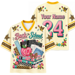 ChaoticClub Coquette Back To School Leopard Mesh Jersey