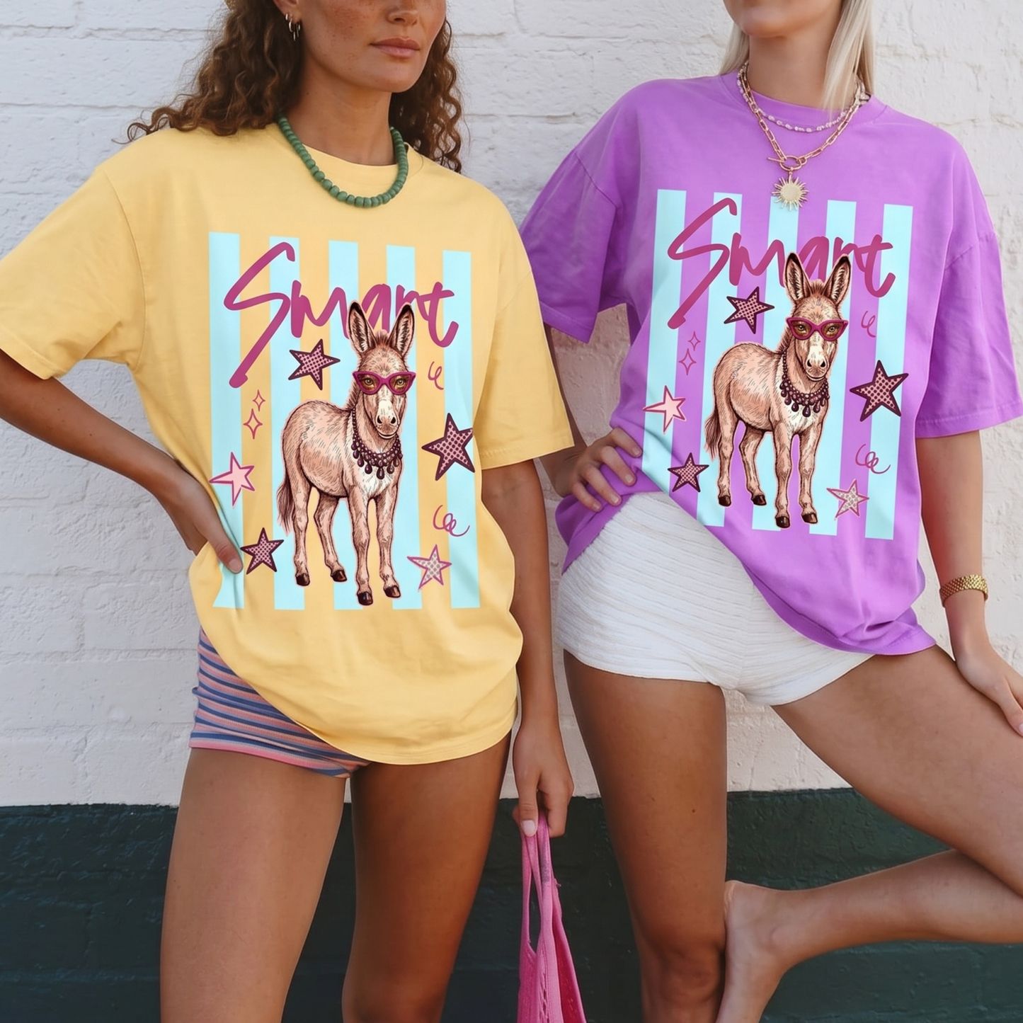 ChaoticClub Summer Smart Donky Neon T-Shirt