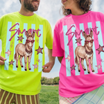 ChaoticClub Summer Smart Donky Neon T-Shirt