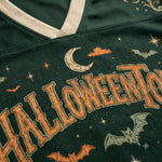 Chaotic Club Vintage Halloweentown Haunted Pumpkin Long Sleeve Jersey