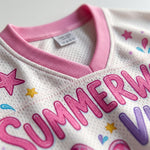 ChaoticClub Retro Summerween Vibes  Cowboy Ghost Mesh Jersey