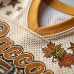 ChaoticClub Hello Fall Raccoon Blowing Bubble Mesh Jersey