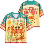 Chaotic Club Crab Blowing Bubble Summer Mesh Jersey