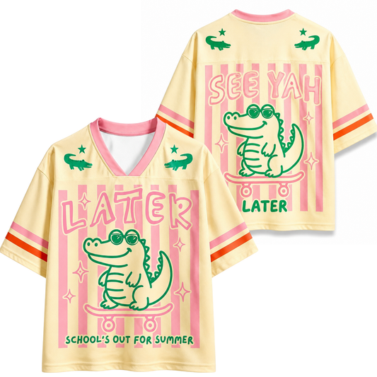 ChaoticClub Last Day of School For Summer Mesh Jersey