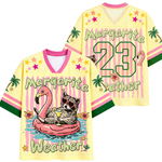 ChaoticClub Striped Raccoon Margarita Mesh Jersey