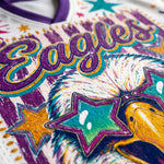 ChaoticcClub Eagles Stars & Pink Stripes Mascot Mesh Jersey