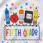 ChaoticClub Cute School Supplies Back To School Mesh Jersey