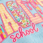 ChaoticClub School Mascot Floral Personalized Mesh Jersey