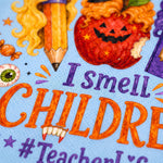 ChaoticClub I Smell Children Teacher Teacher Witch Life Mesh Jersey