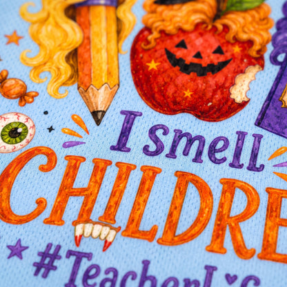 ChaoticClub I Smell Children Teacher Teacher Witch Life Mesh Jersey