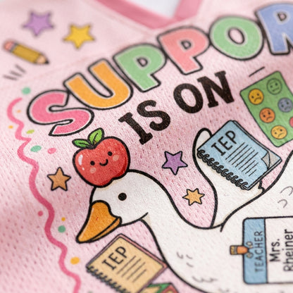 ChaoticClub Silly Goose Special Education Teacher Mesh Jersey
