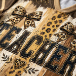 ChaoticClub Coquette Leopard Teacher Mesh Jersey