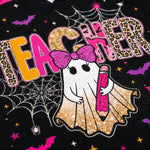 Chaotic Club Preppy School Staff: Teacher, Para Hallowwen Boo Mesh Jersey