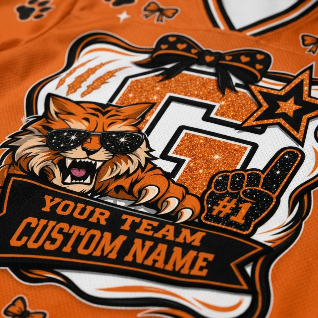 Chaotic Club Personalized School Spirit Mascot Mesh Jersey