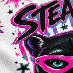 Chaotic Club Black Panther Neon Stars Mascot Mesh Jersey