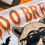 Chaotic Club Feral Halloween Boo Ghost Raccoon Halloween Mesh Jersey