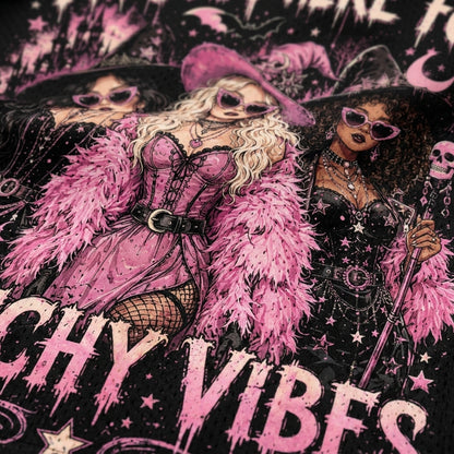 Chaotic Club I'm Just Here for the Hocus Pocus Spooky Season Mesh Jersey