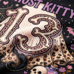 Chaotic Club Preppy Ghost Coquette Ghost Bow Mesh Jersey