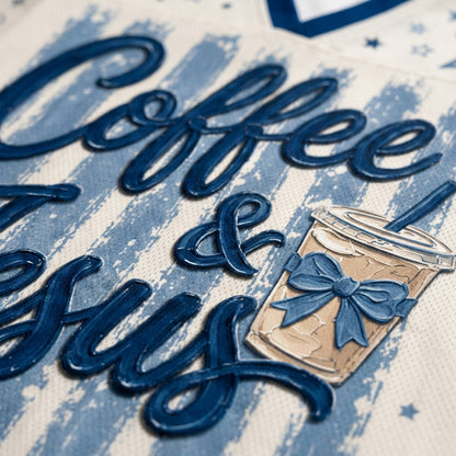 Chaotic Club Coquette Coffee And Jesus Mesh Jersey