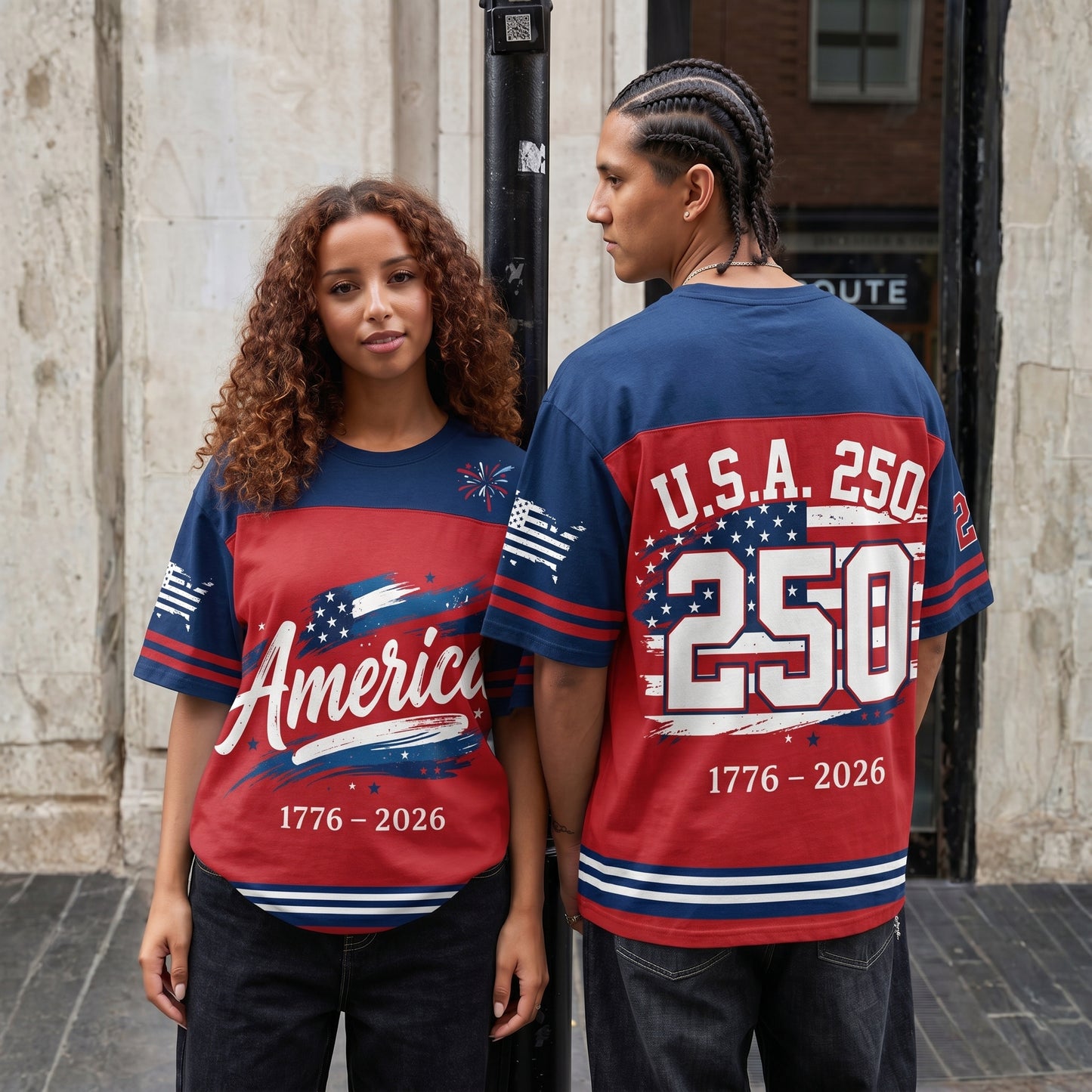 ChaoticClub America 250 Years From 1776 To 2026 Mesh Jersey