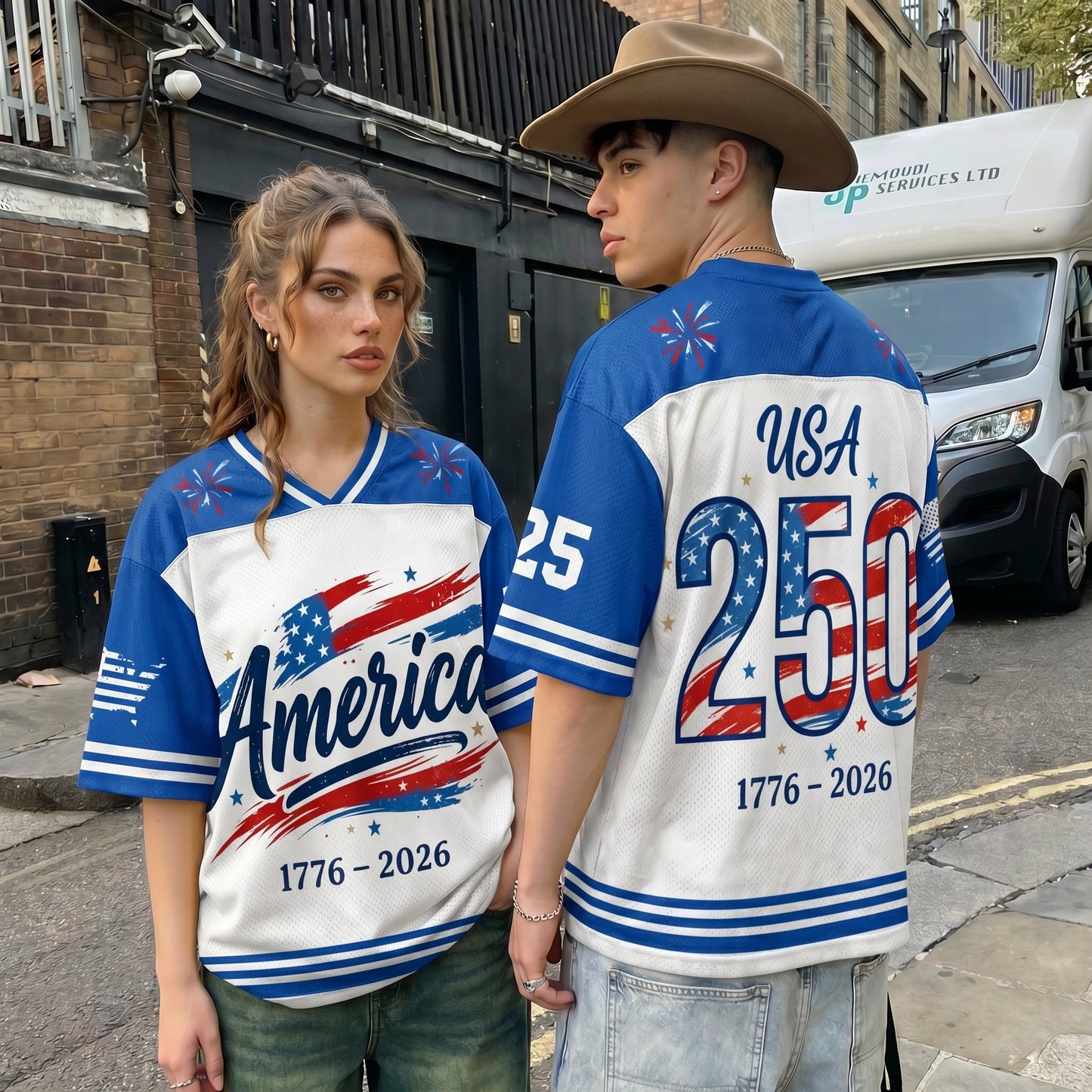 ChaoticClub America 250 Years From 1776 To 2026 Mesh Jersey