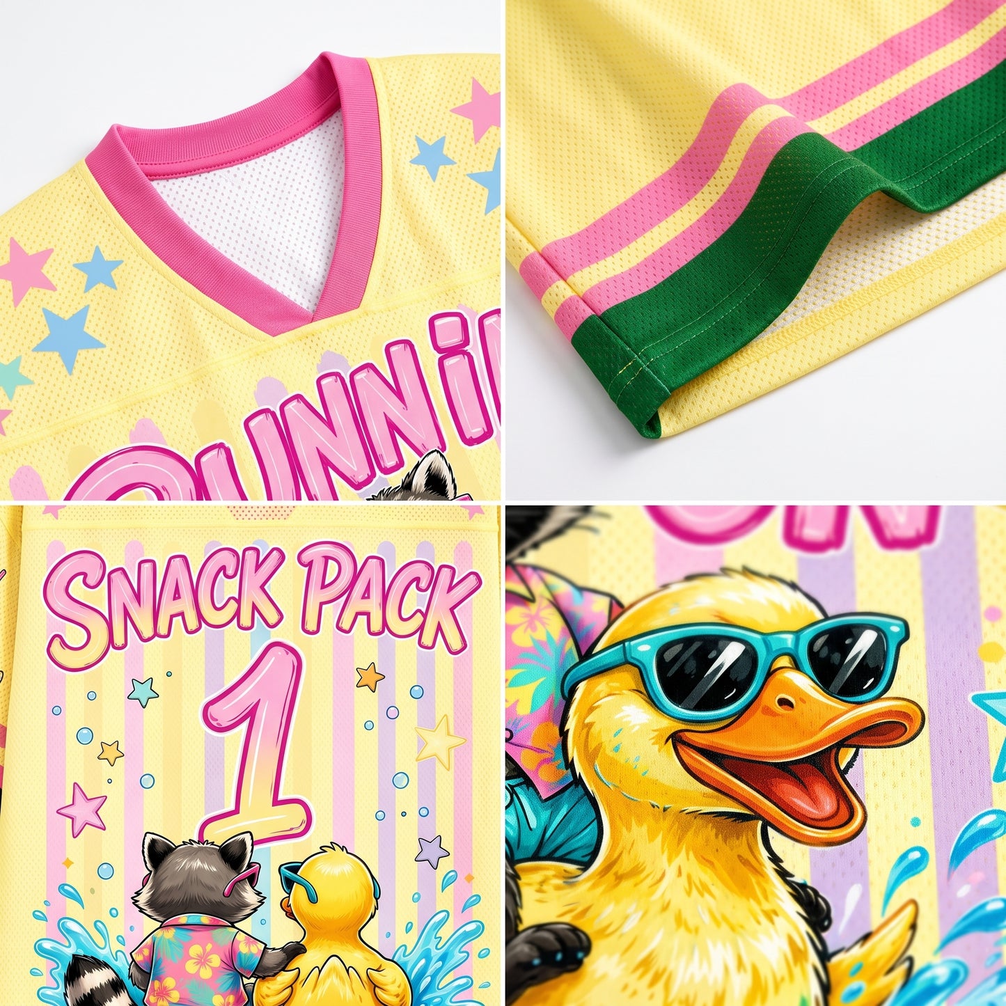 ChaoticClub Running On Snacks Mesh Jersey