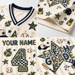 ChaoticClub Star Camo Back to School Boys Mesh Jersey