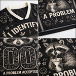 ChaoticClub I Identify As A Problem Raccoon Mesh Jersey