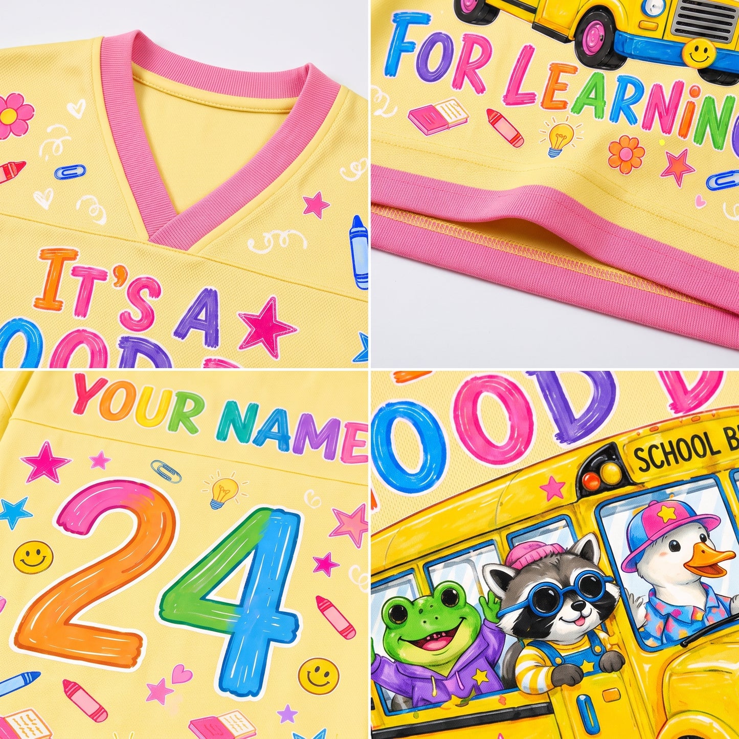 ChaoticClub It's A Good Day For Learning Mesh Jersey
