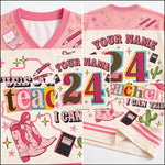 ChaoticClub School Staff She’s a Para,Teacher I Can Tell  Mesh Jersey