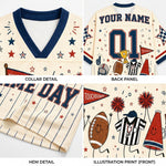 Chaotic Club Football Characters Game Day Tailgate Mesh Jersey