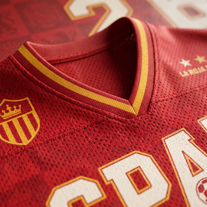 ChaoticClub Spain Soccer Personalized Mesh Jersey