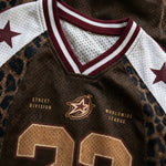 ChaoticClub Leopard Purple Personalized Mesh Jersey