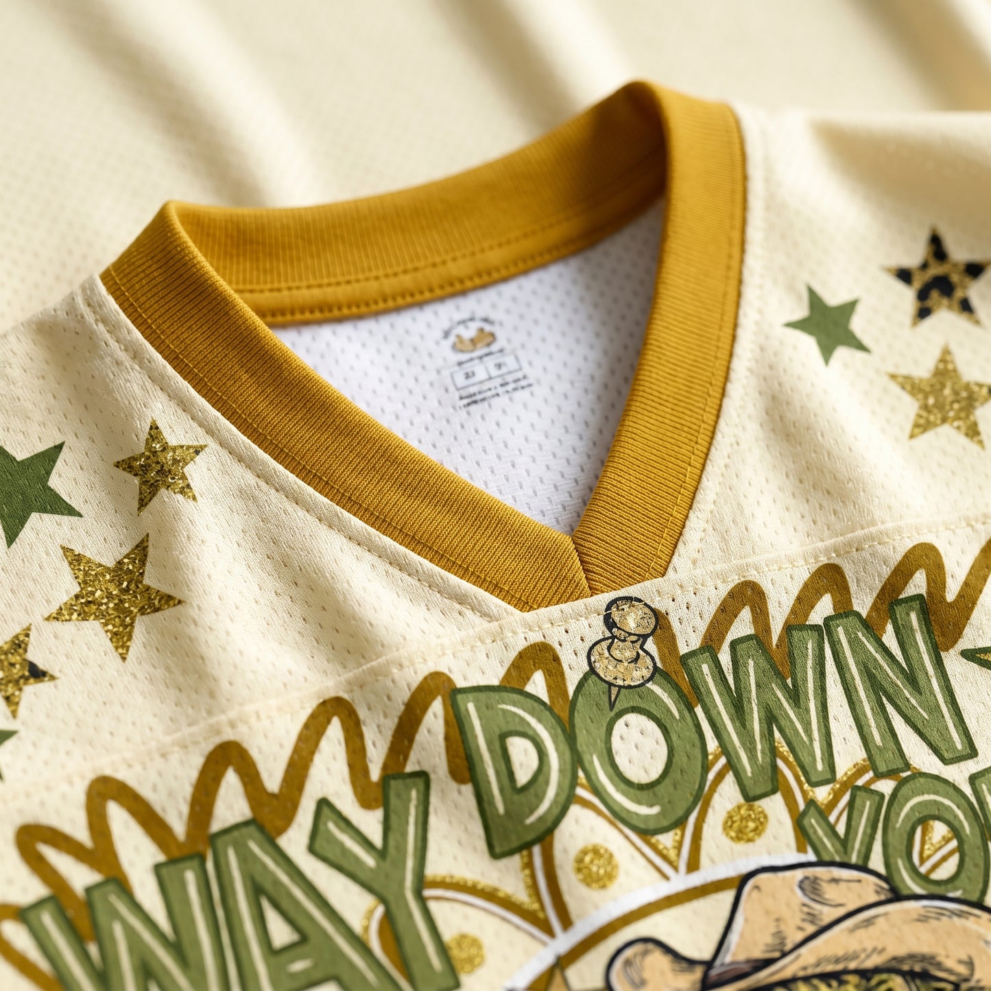 ChaoticClub Striped Chattahoochee Fish Mesh Jersey
