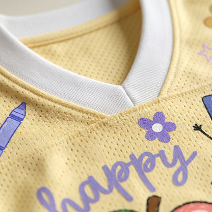 ChaoticClub Happy To See Your Face Back to School Mesh Jersey