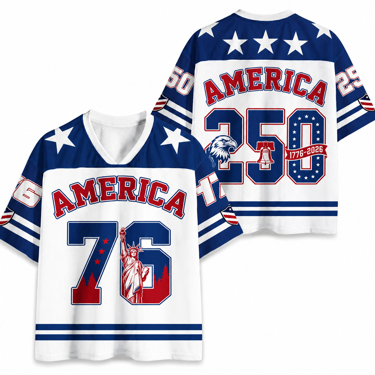 ChaoticClub Usa 250th Anniversary Mesh Jersey