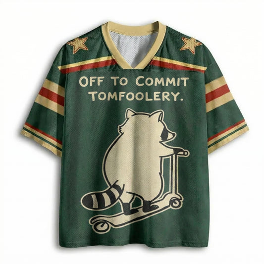 ChaoticClub Off To Commit Tomfoolery Mesh Jersey
